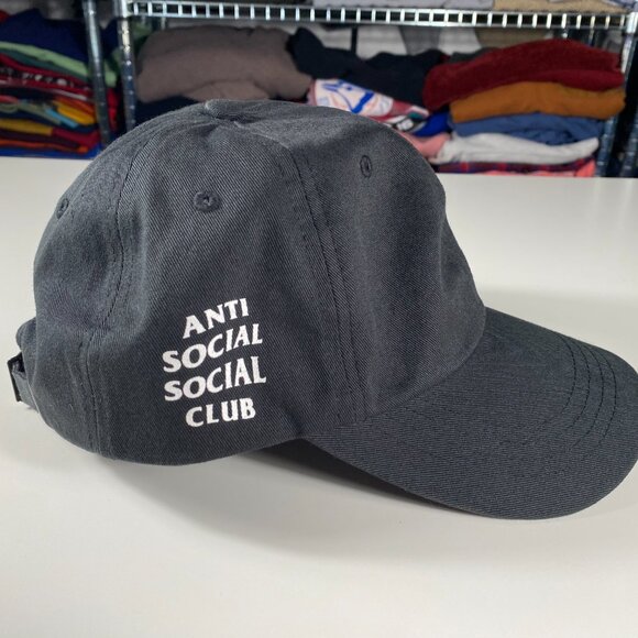 2016 Japan Capsule Anti Social Social Club x Mastermind Japan 6-Panel Strap Hat - Picture 2 of 5